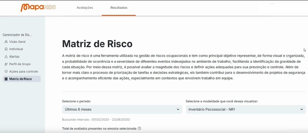 Matriz de Risco Psicossocial: evidência prática para cumprir a NR-1 (PGR)